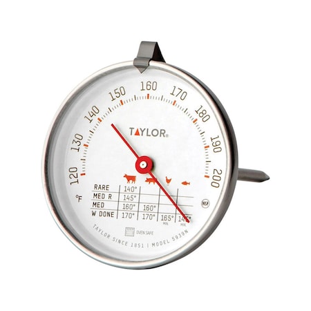 Taylor Taylor Instant Read Analog Meat Thermometer 5939N
